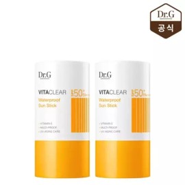 Dr.G 1+1) 비타 클리어 워터프루프 선 스틱 21g 1+1) Vita Clear Waterproof Sun Stick 21g [Basic product]
