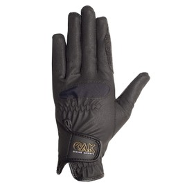 AK Horse Riding Gloves with Super Grip Unisex Equestrian Glove For All Season AKRS-5028 (Black, XS)