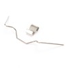 100pcs Greenhouse Glazing Clips Stainless Steel Z Fixing Clips W