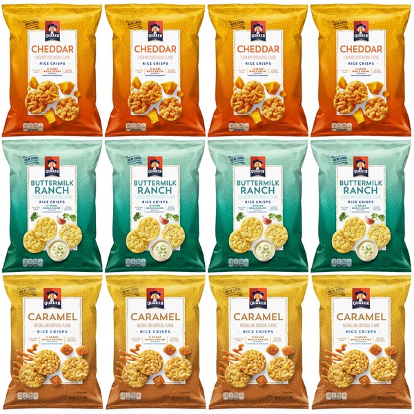 Quaker Rice Crisps, Variety Pack (10 pk.)