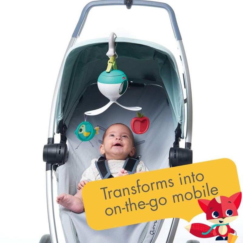 Tiny Love Tummy Time Mobile Entertainer, Toy with Music and