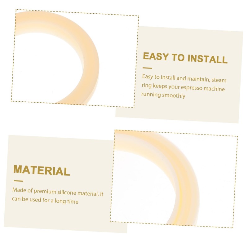 Gadpiparty Maker Rubber Gasket Essential Espresso Machine Seal Replacement Part