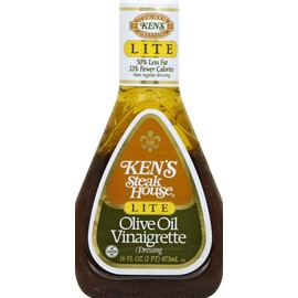 Ken's Lite Olive Oil Vinaigrette Dressing 16 Oz (Pack of 3)