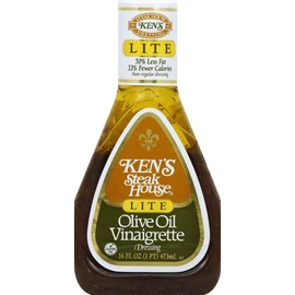 Ken's Lite Olive Oil Vinaigrette Dressing 16 Oz (Pack of 3)