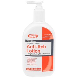 Rugby Loción antipicazón - Alcanfor 0.5% - Mentol 0.5% - Refresca y suaviza - 7.5 onzas líquidas