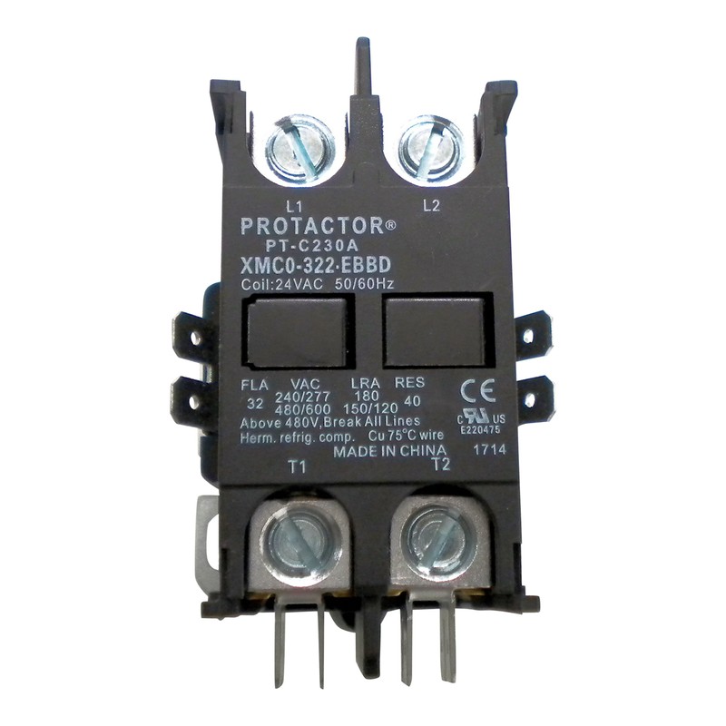 Protactor 2 Pole 32 AMP Heavy Duty AC Contactor Replaces
