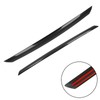 SCITOO Glossy Black Rear Trunk Plate Trim Cover Overlay Fits