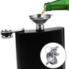 WELANE Metal Funnels, 3 PCS Small Stainless Steel Kitchen Funnels
