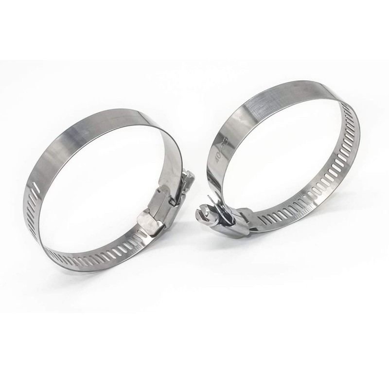 Stainless Steel Adjustable Hose Clamp Hose Band Pack of 6