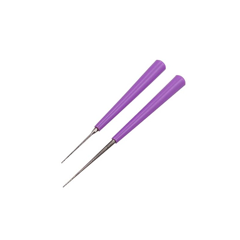 2Pcs Diamond Tipped Bead Reamer Pearl Beading Hole Enlarger Craft
