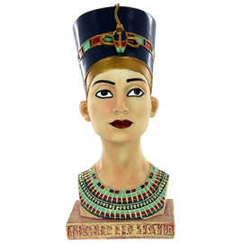 Design Toscano Egyptian Queen Nefertiti Royal Bust: Medium
