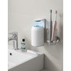 Magnetic Mouthwash Cup for Tooth Brushing – Wall-Mounted Stainless Steel