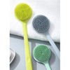 Cepillo de Baño de Silicona con Mango Largo – Limpieza