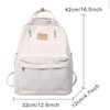 QUINTRA School Bag Female College Students Simple Senior Sense High