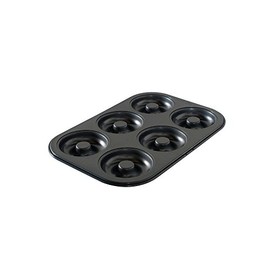 Nordic Ware 6 Cavity Donut Pan, Metal