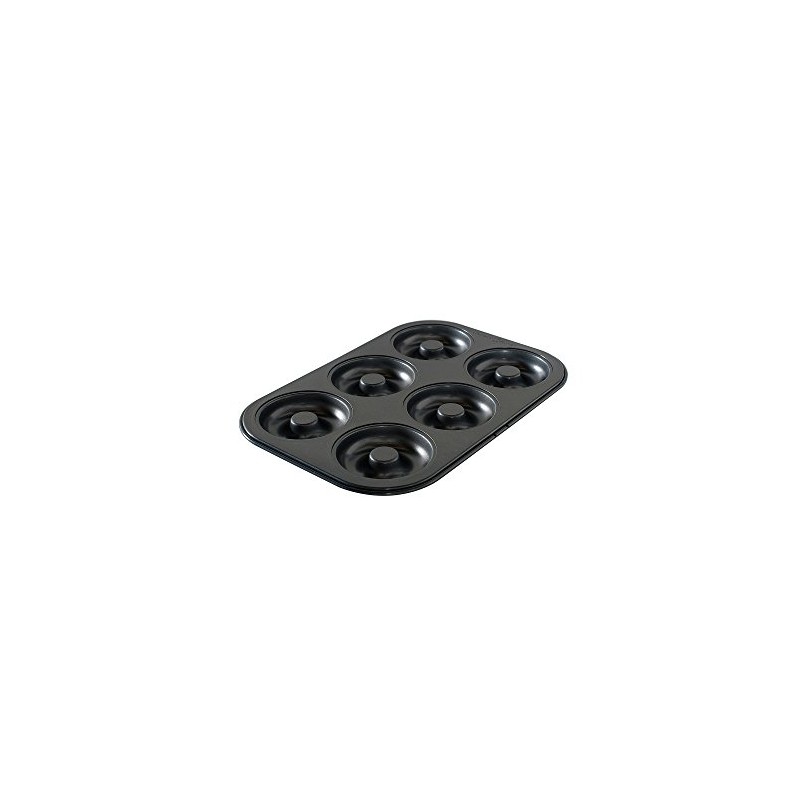 Nordic Ware 6 Cavity Donut Pan, Metal
