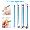 15 PCS Basic Polymer Clay Tools, Dotting Tools, Clay Sculpting