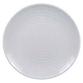 Yanco MD-111 Milando Round Plate, 10.5" Diameter, Melamine, White Color, Pack of 24