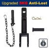 HUGALL Upgrade Anti-Lost A20-6014 Single Tow Hook with Pull Pin