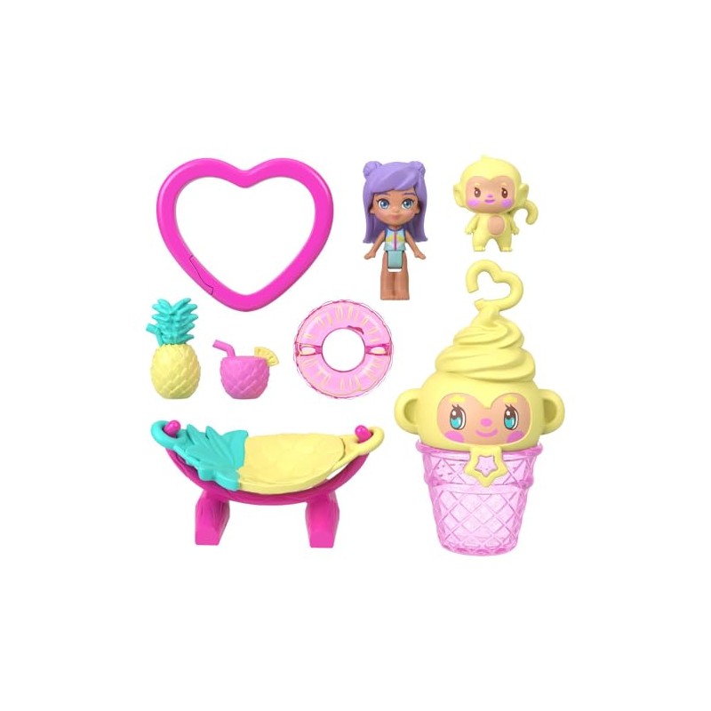Polly Pocket Pineapple Monkey Compact