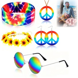 Disfraz de los 80's para mujer – Set 5 piezas GziwFax XPSTJ5PMYMX-WZYMX