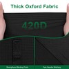 ADODIECA Zero Turn Mower Cover, Heavy Duty 420D Polyester Oxford