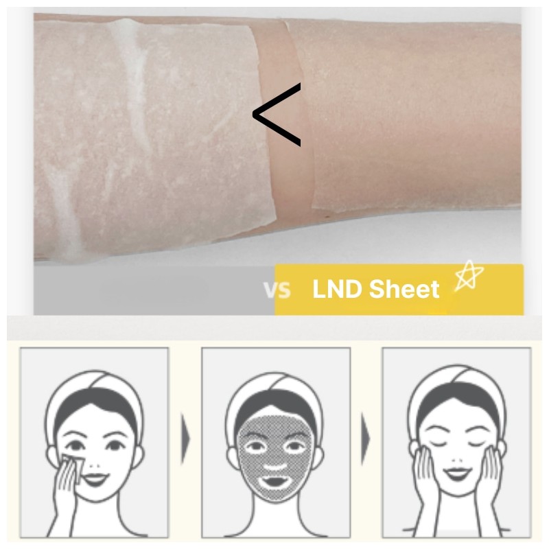 LABIOTTE Code-derm Sheet Mask 25ml*10ea [Calming/Brightening/Moisture/Revital/Nourishing], Type:05 Collagen/Nourishing