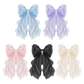 5 Pieces Bow Hair Clips Elee Hair Clips Hairstyle Decoration Hair Clips Dressing Accessories Women Hair Accessories