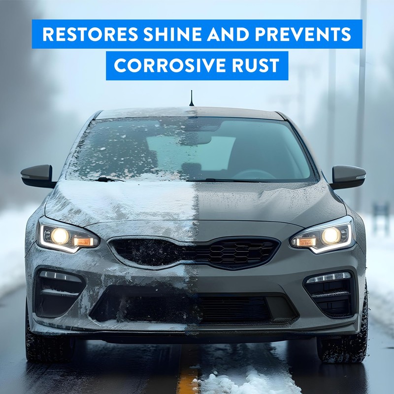 Detco Road Salt Neutralizer - Residue Remover for Cars, Trucks,