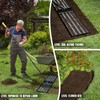 Jardineer Lawn Leveling Rake 36 Inches with 72 Inches Long