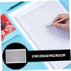 COHEALI Practical Answering Ruler Made of Material Perfect for School
