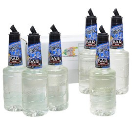 Finest Call Premium Bar / Sugar Syrup Mix, 1 Liter Bottle (33.8 Fl Oz), Pack of 6