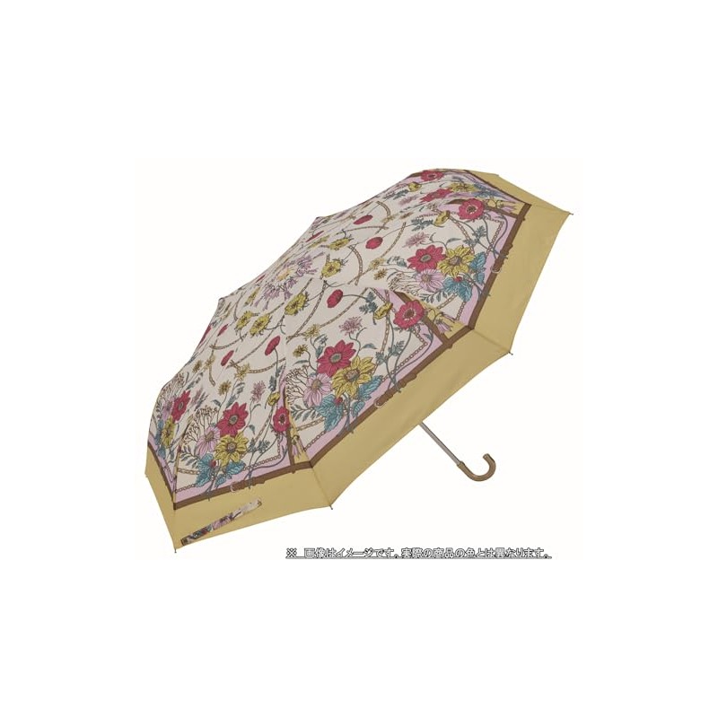 Miyajima Folding Umbrella, 21.7 inches (55 cm), Windproof Ribs, UV