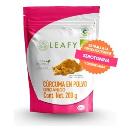 Cúrcuma En Polvo Superfood Leafy 200 Gr