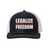 Heritage Pride Legalize Freedom Since 1776 Embroidered Mens Mesh Back