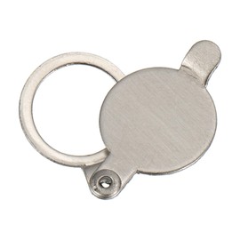 PATIKIL 1/2" Peephole Cover,Privacy Door Viewer Peephole Protector for Home Security Apartment Hotel,Brushed Nickel