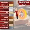 XFasten Double Sided Woodworking Tape 1 Inch x 108 Feet