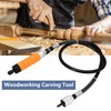 5 Blade Hose Set Woodworking Carving Chisel Engravers Tool Electric