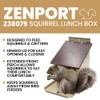 Zenport Z38079 Squirrel Lunch Box Hopper Squirrel Feeder - Helps