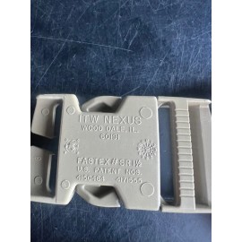 Tan US Military Assault Backpack Pack Snap Buckle Set  ITW Nexus 1 1/2"