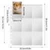 PESLNG 720 Pockets Trading Card Sleeves, 40 Pages Per 18
