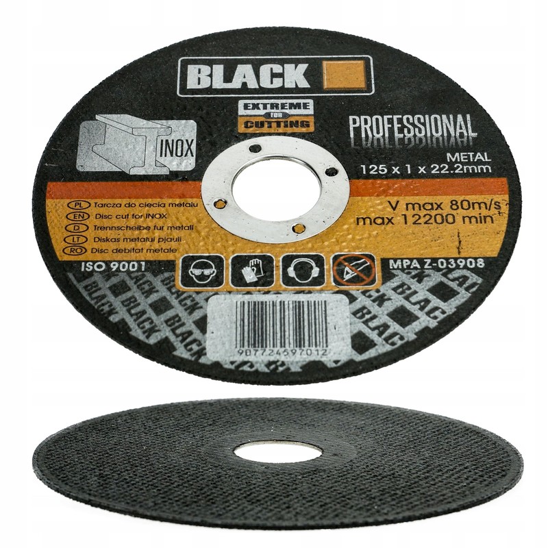 Cutting Disc Flex Disc Metal Steel 125 mm Pack of