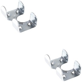 Heavy Duty Zinc Plated Double Rope Clamps Fits 3/8-inch, 1/2-inch, 5/8-inch and 1/4-inch Ropes Cords