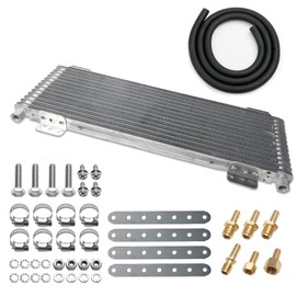 Transmission Oil Cooler 40,000 GVW Low Pressure Drop, 40K Transmission Cooler with Mounting Hardware LPD47391 OC-4739-1 47391
