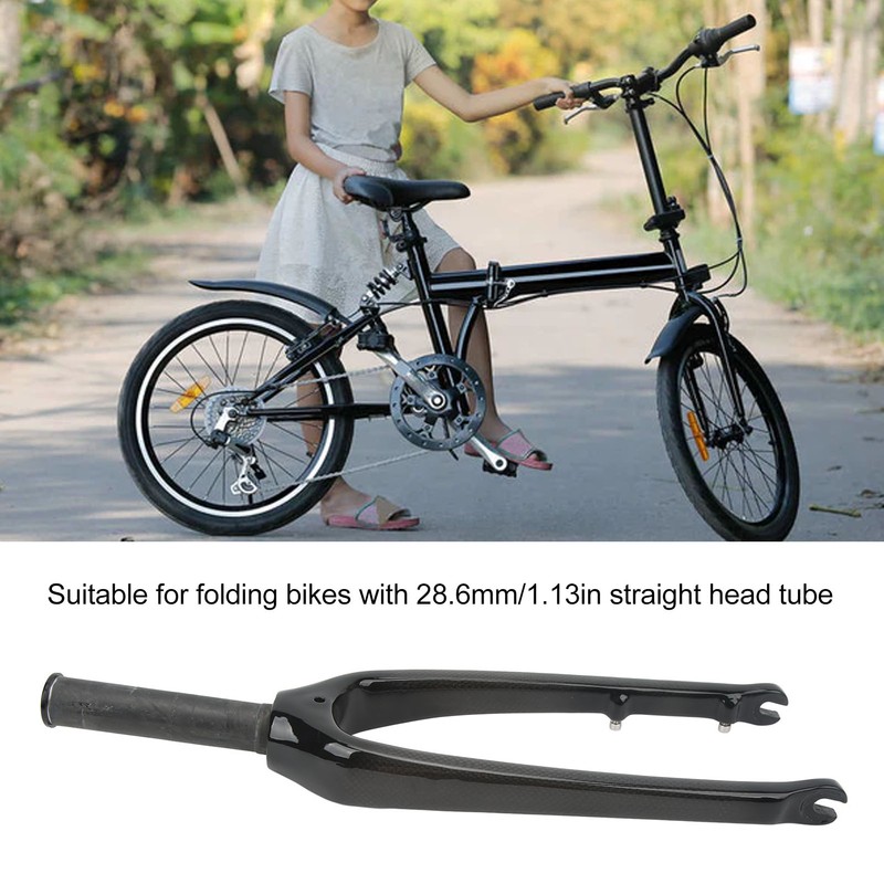 20in Carbon Fiber Front Fork Lightweight High Strength Mountain Bike