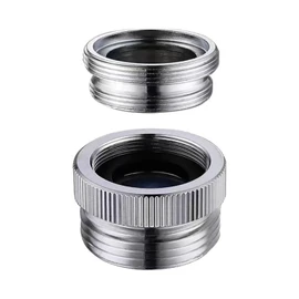 Faucet Adapter with Aerator, 3/4 Inch Garden Hose Connector, Kitchen Brass Faucet to Garden Hose Adapter