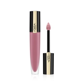L'Oreal Paris Rouge Signature Matte Liquid Lipstick,105 I Rule (Pink), Ultra Lightweight, Bare-Lip Sensation, Up to 24H Longwear