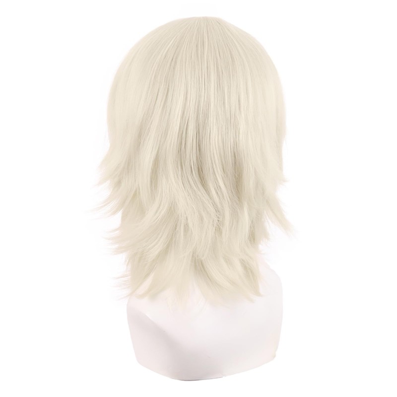 MapofBeauty 14 Inch/35 cm Short Cosplay Wolf Tail Synthetic Side