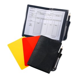 5 Record Paper, 1 Pencil, Referee Supplies Set, Referee Card, Warning Card, Exit Card Set, Football, Referee Supplies, Yellow Cards, Red and Yellow Cards