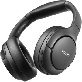 TOZO TOZO HT2 Hybrid Active Noise Cancelling Headphones, Wireless Over Ear Bluetooth Headphones, 60H Playtime (Renewed)